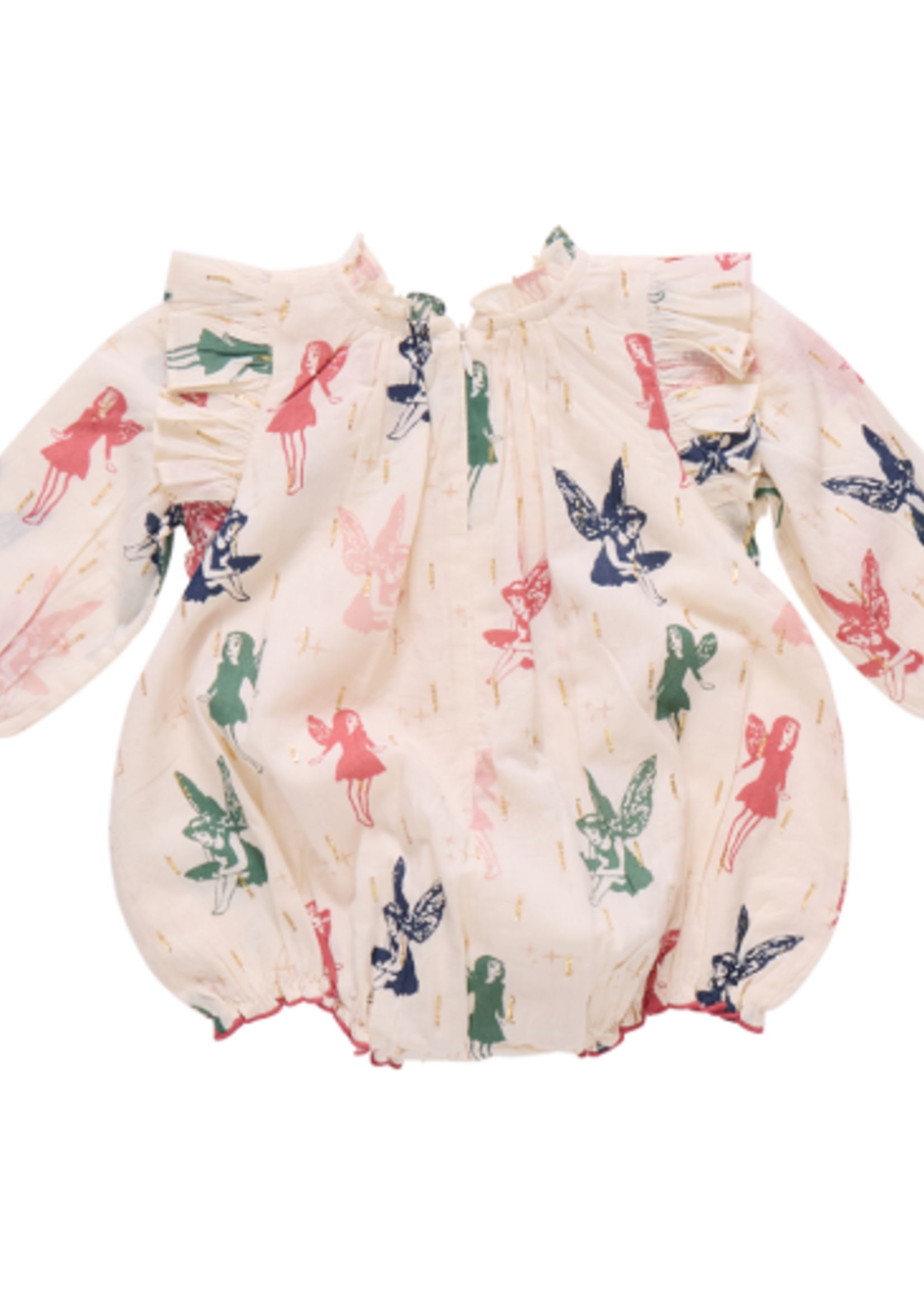 Pink Chicken baby girls harper bubble - woodland fairies