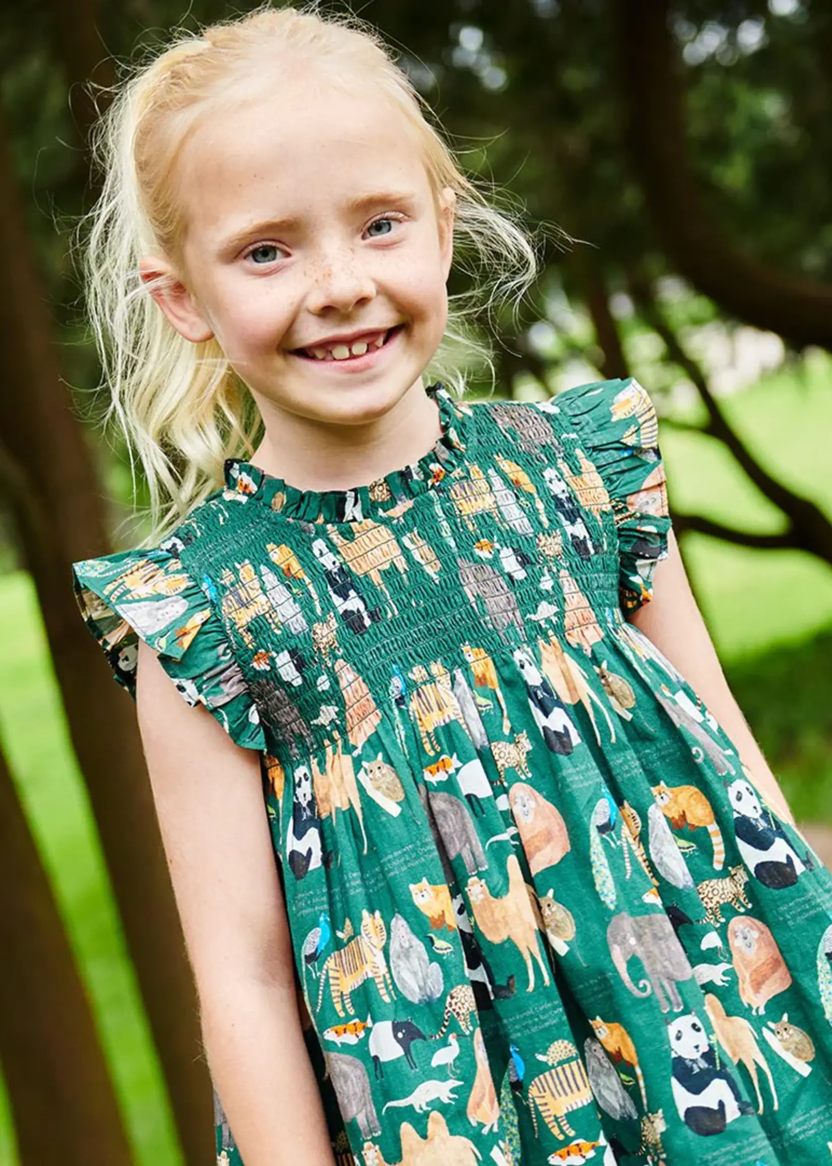 Pink Chicken girls stevie dress