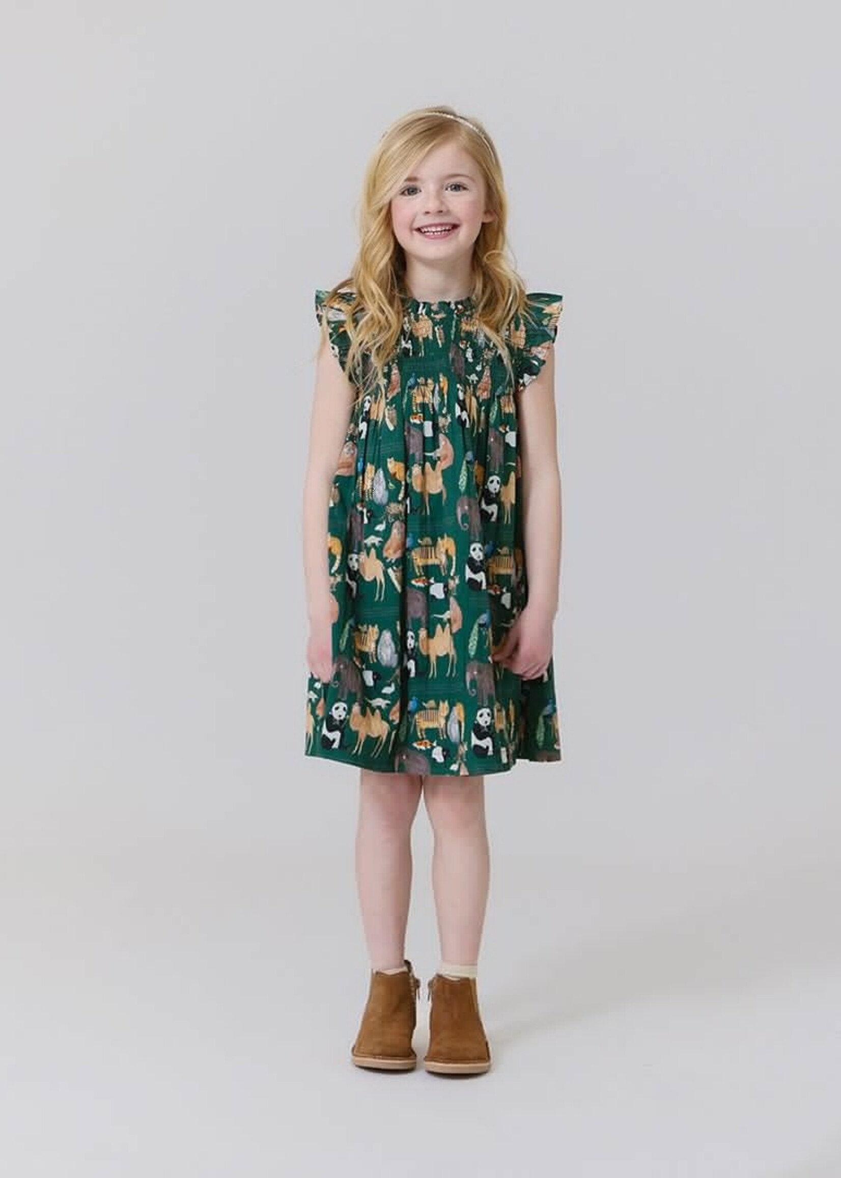 Pink Chicken girls stevie dress