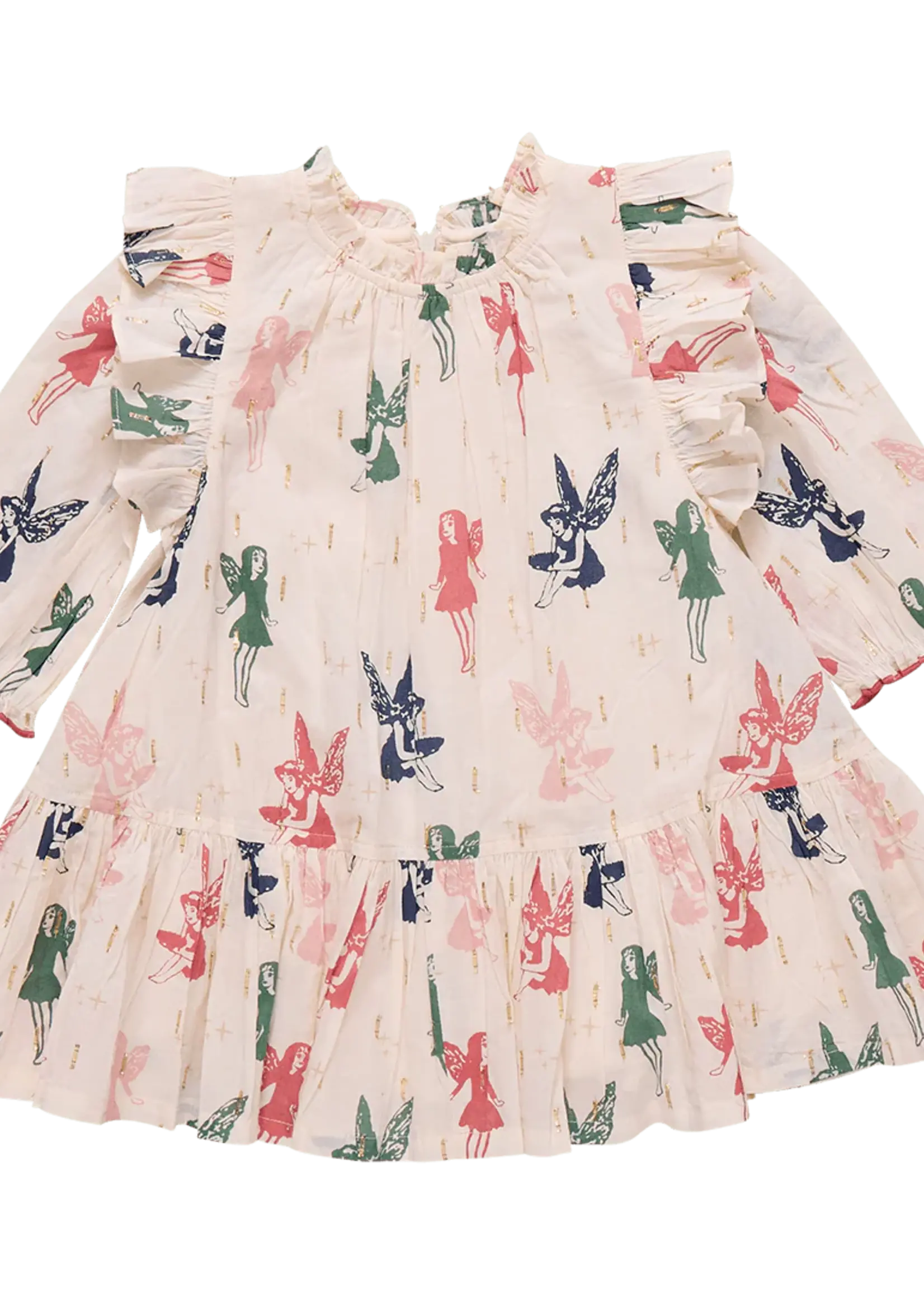 Pink Chicken girls harper dress - woodland fairies