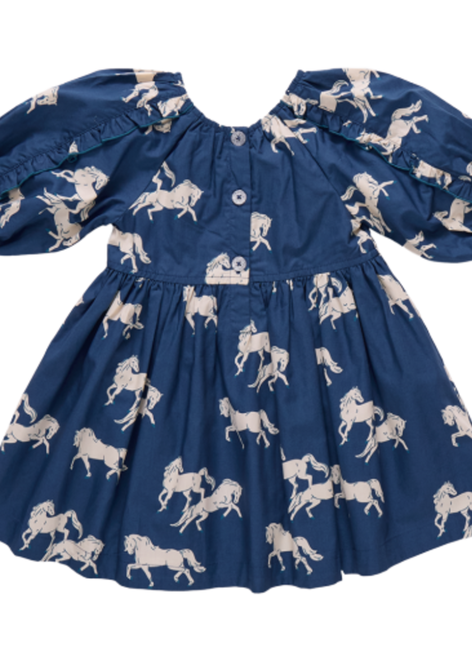 Pink Chicken girls katya dress - wild horses