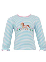 Claire and Charlie Ride Away Girl T-Shirt