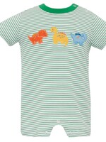 Claire and Charlie Dinosaur Short Romper
