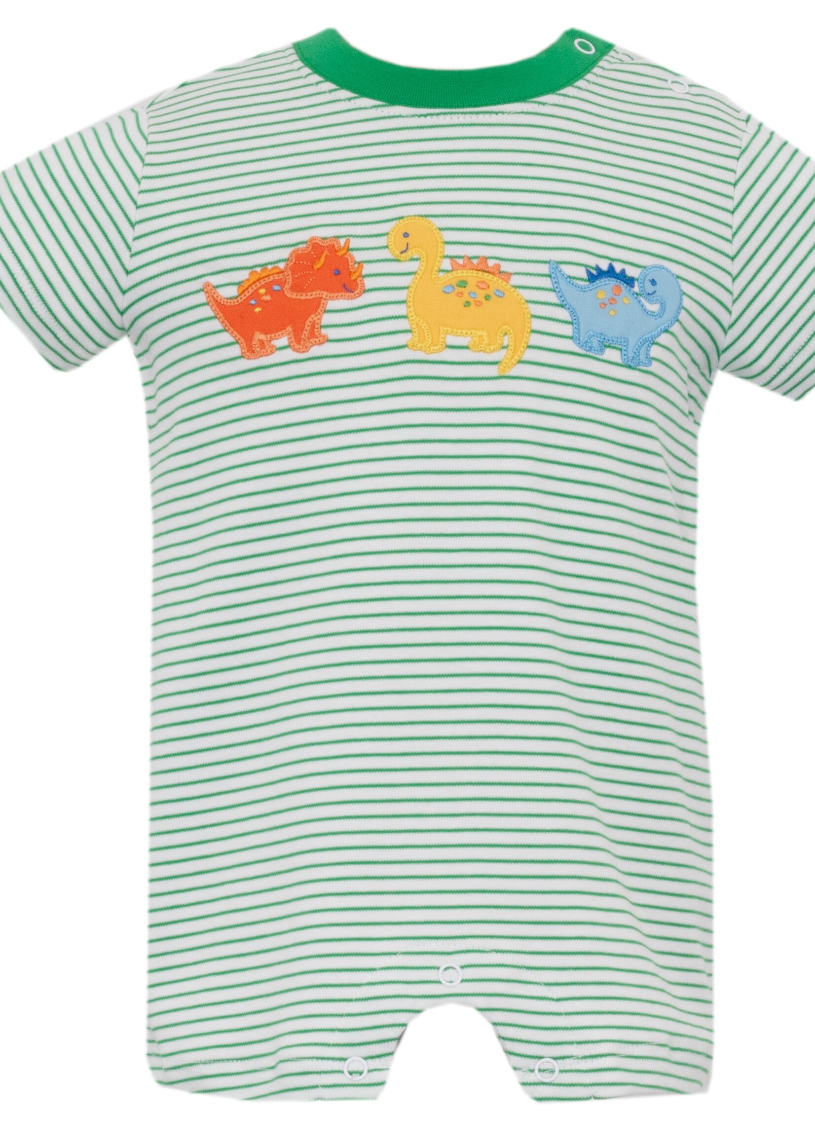 Claire and Charlie Dinosaur Short Romper