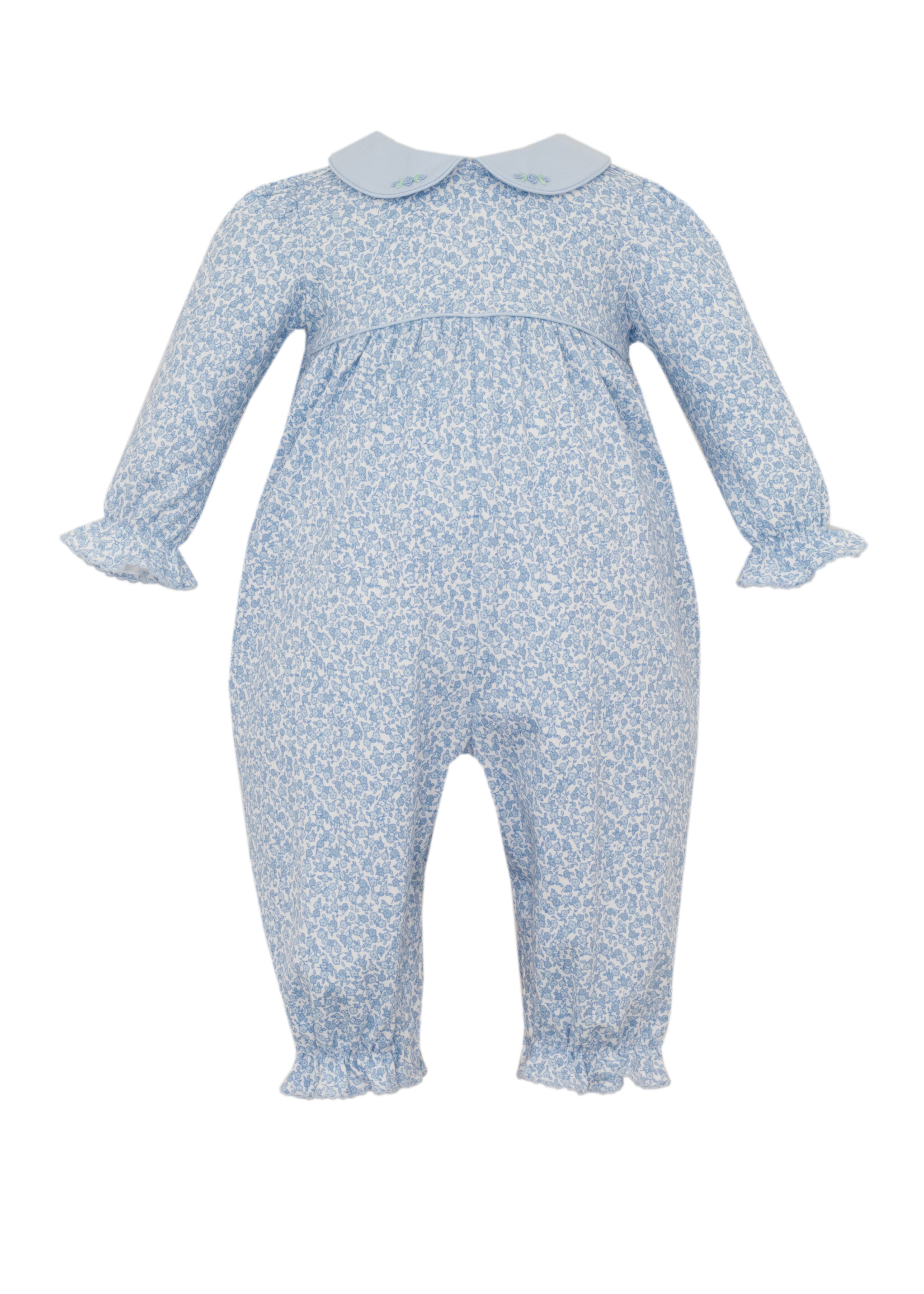 Petit Bebe Liberty print girl long romper