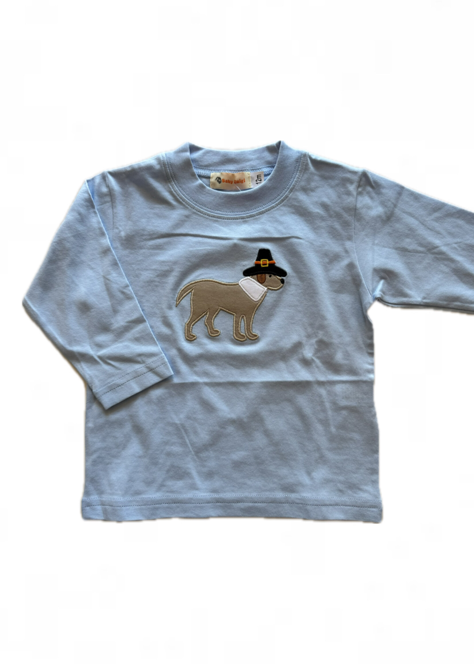 Luigi Kids Boys L/S Dog w/ Pilgrim Hat