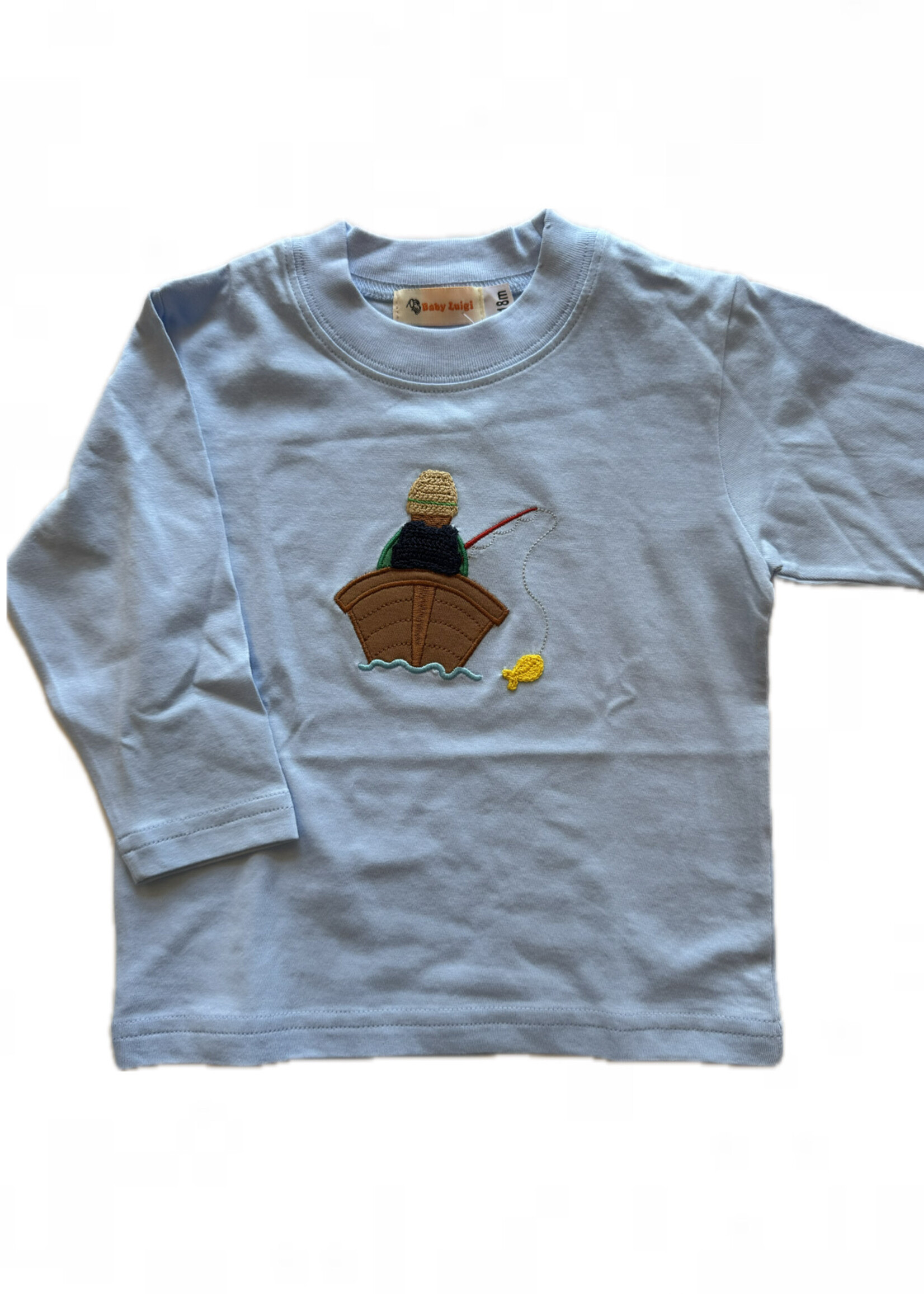 Luigi Kids Boys L/S Boat w/ Fisherman