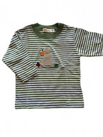 Luigi Kids Boys Stripe L/S Lab w/ Leaves