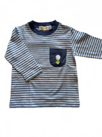 Luigi Kids Boys Stripe L/S Golf Ball on Tee