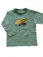 Luigi Kids Boys Stripe L/S Cement Mixer