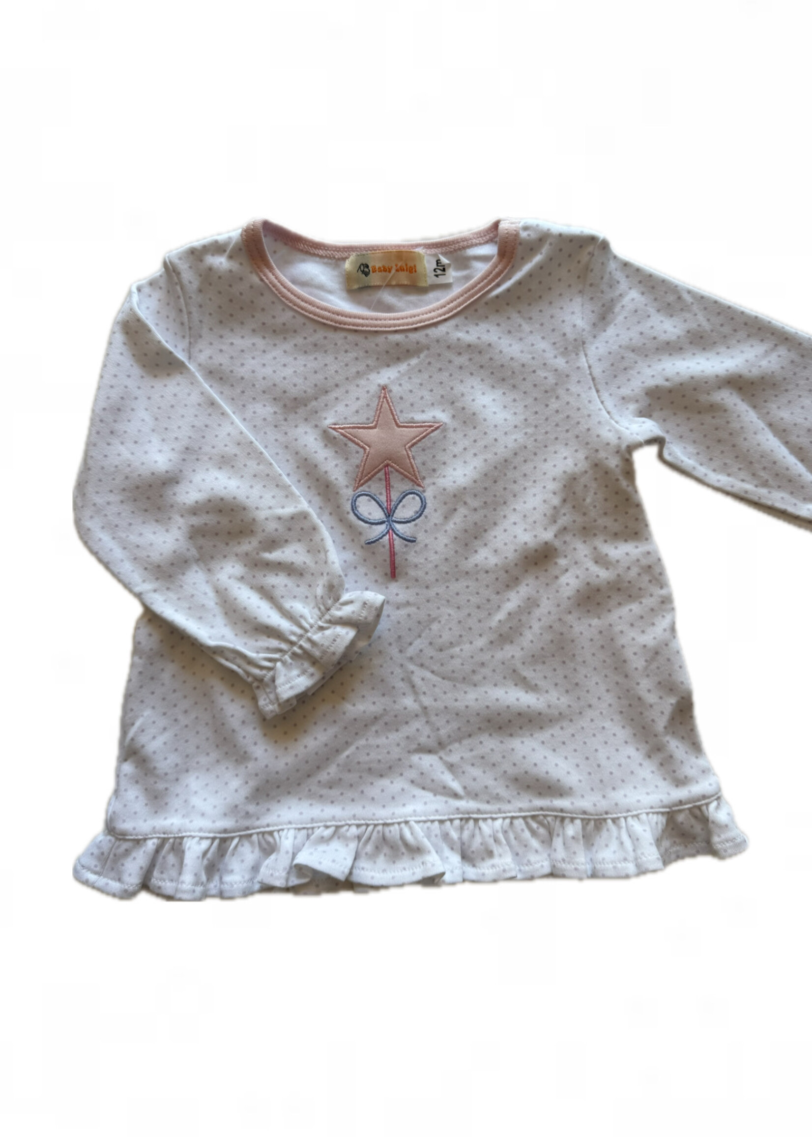 Luigi Kids Girls L/S Wand w/ Bow