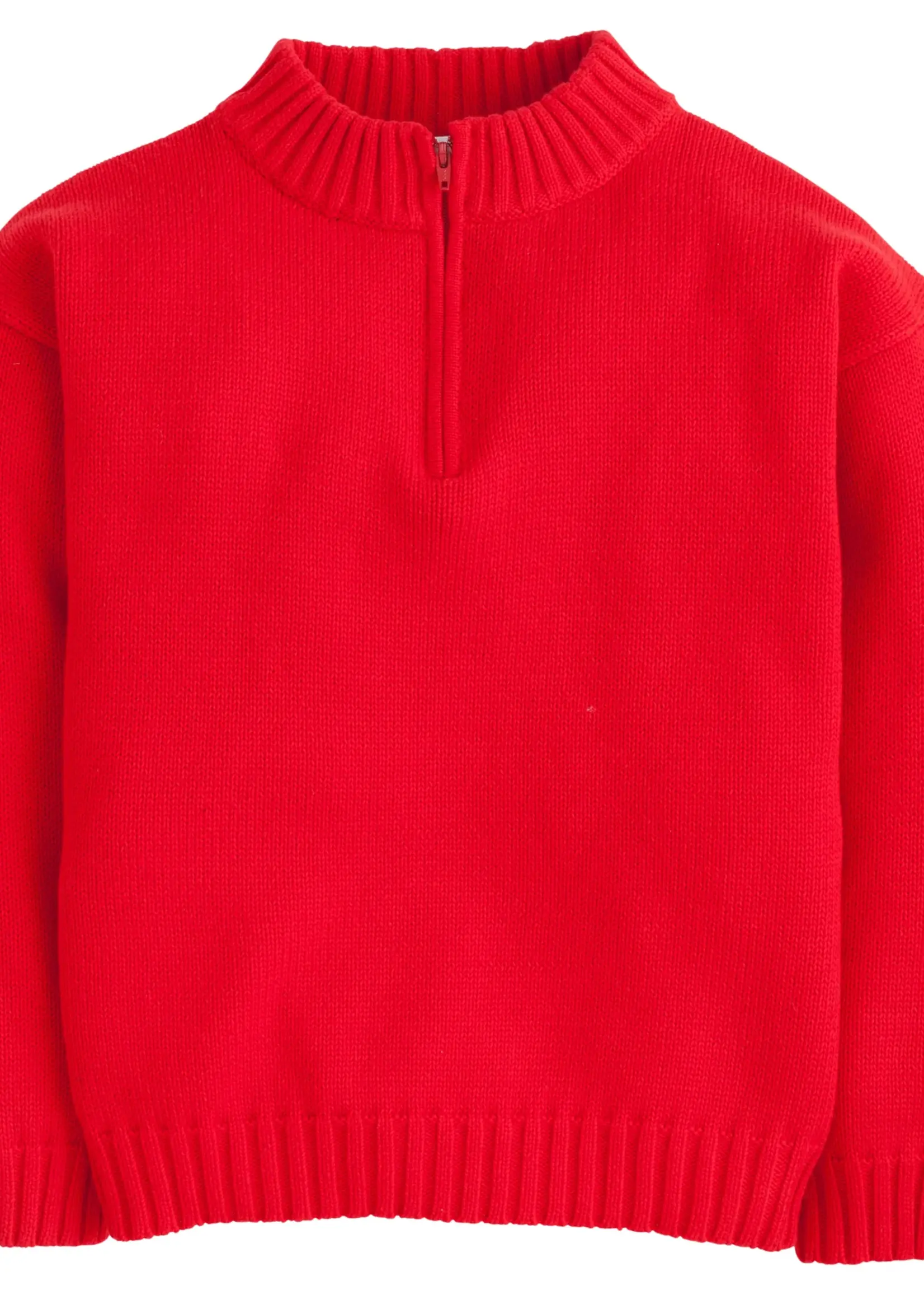 Little English Quarter Zip Sweater