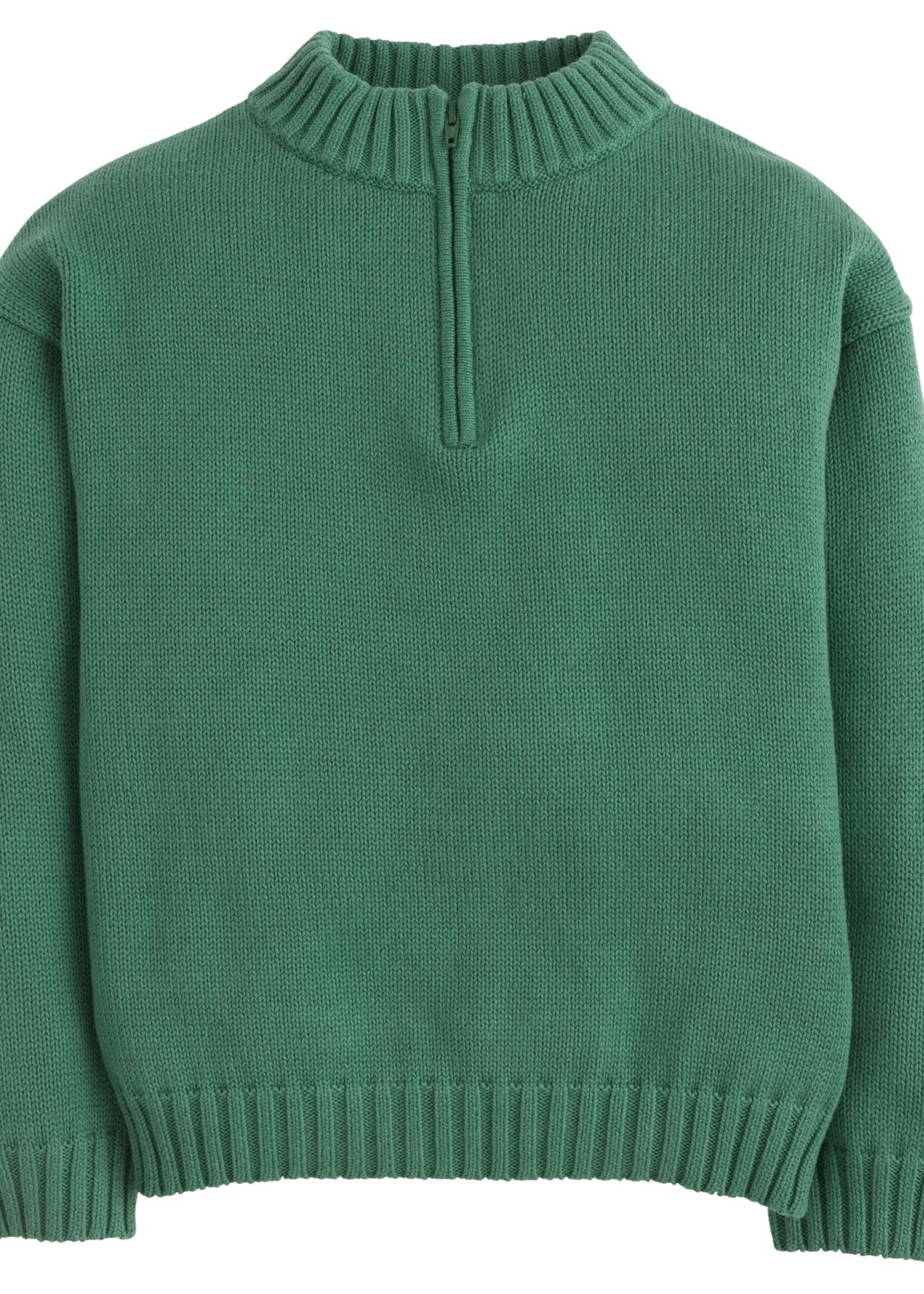 Little English Quarter Zip Sweater