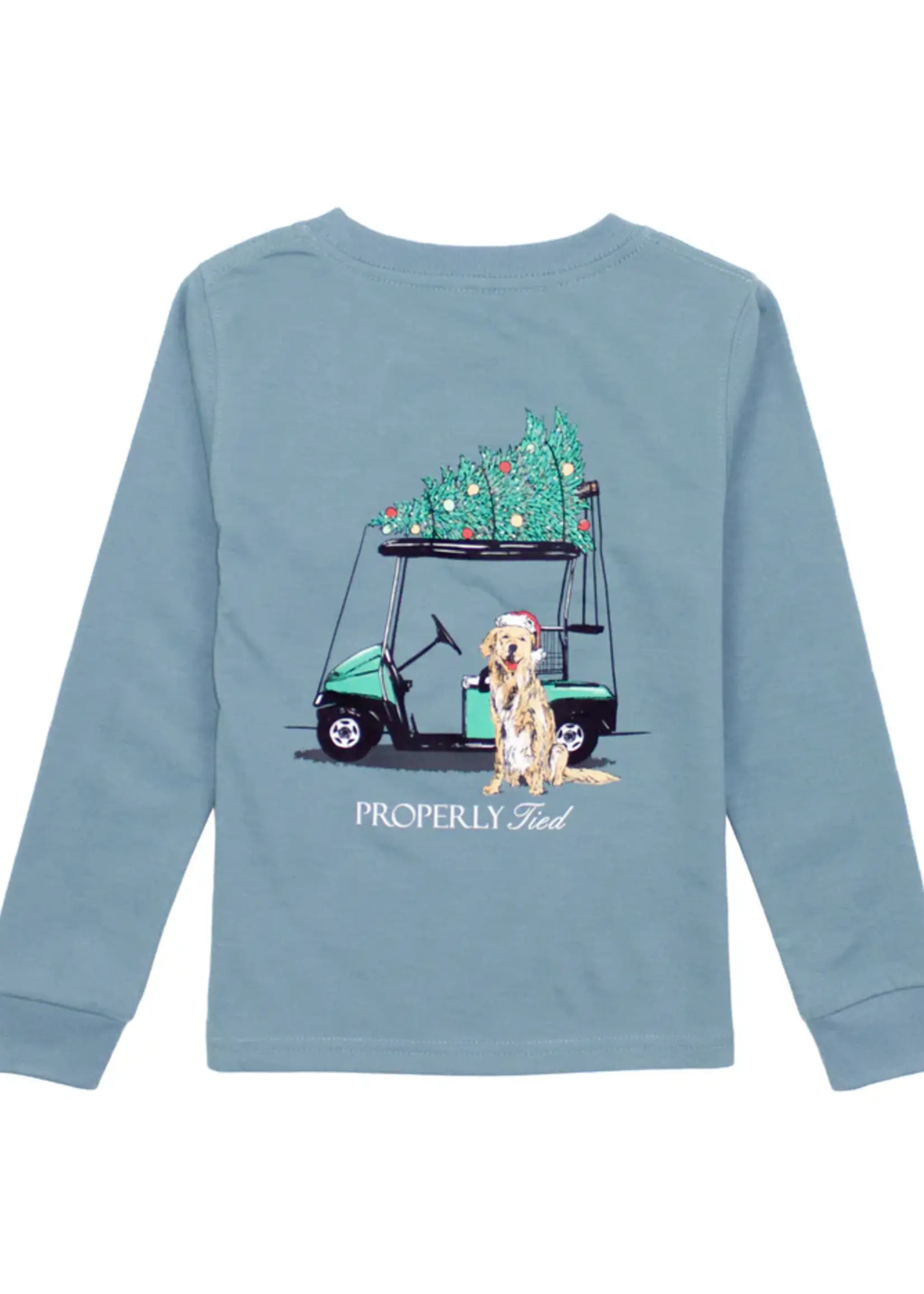 Properly Tied Boys Santa's Caddy LS