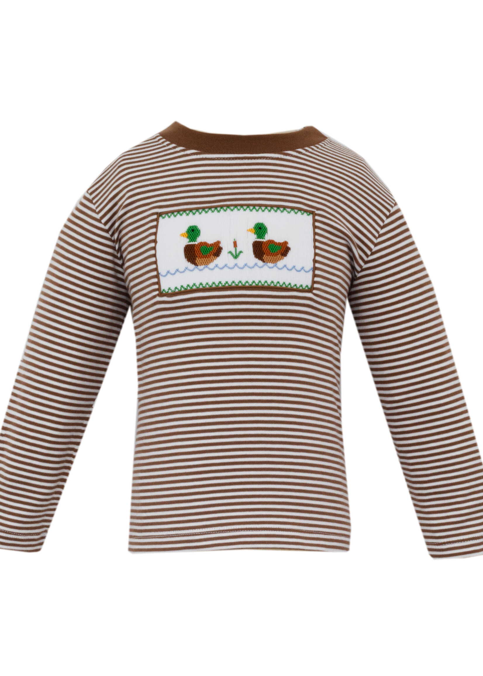 Anavini Mallard Duck Stripe Boy Shirt L/S