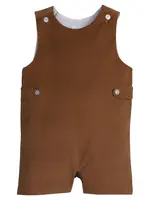 Little English Button Tab John John