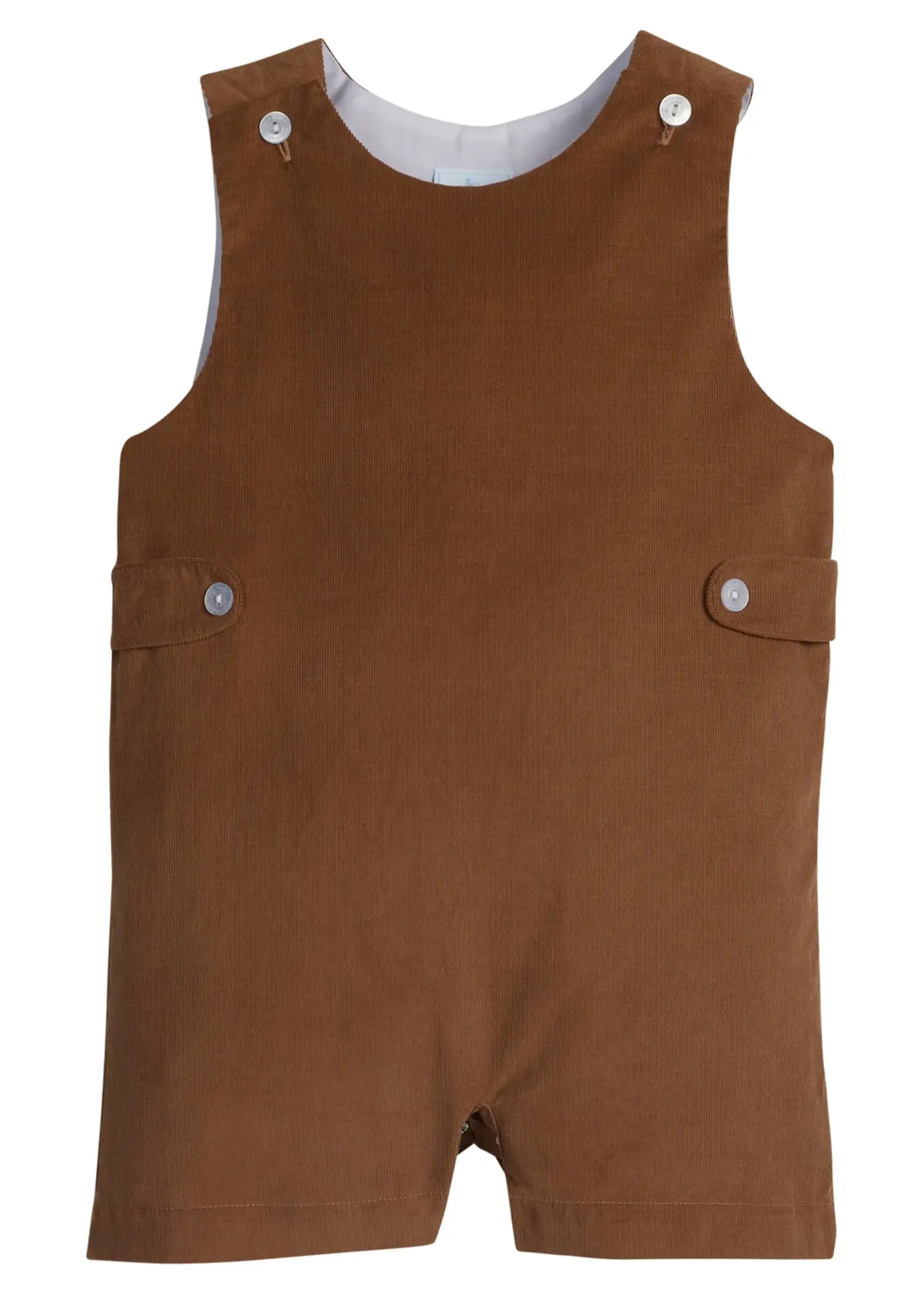 Little English Button Tab John John