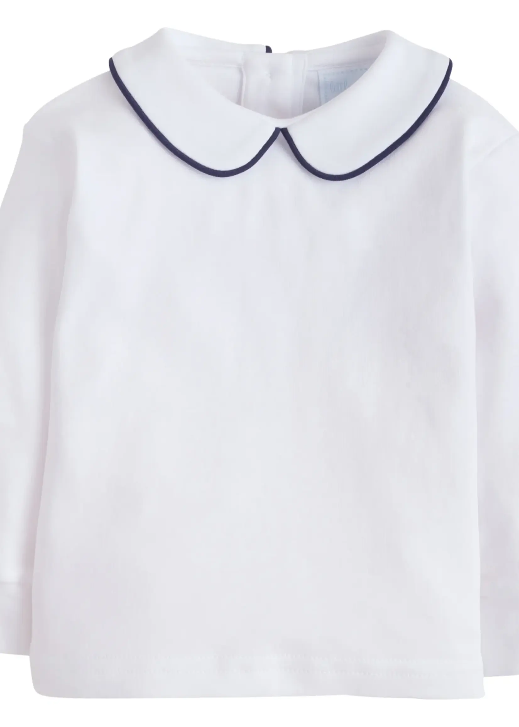 Little English Piped Peter Pan Shirt