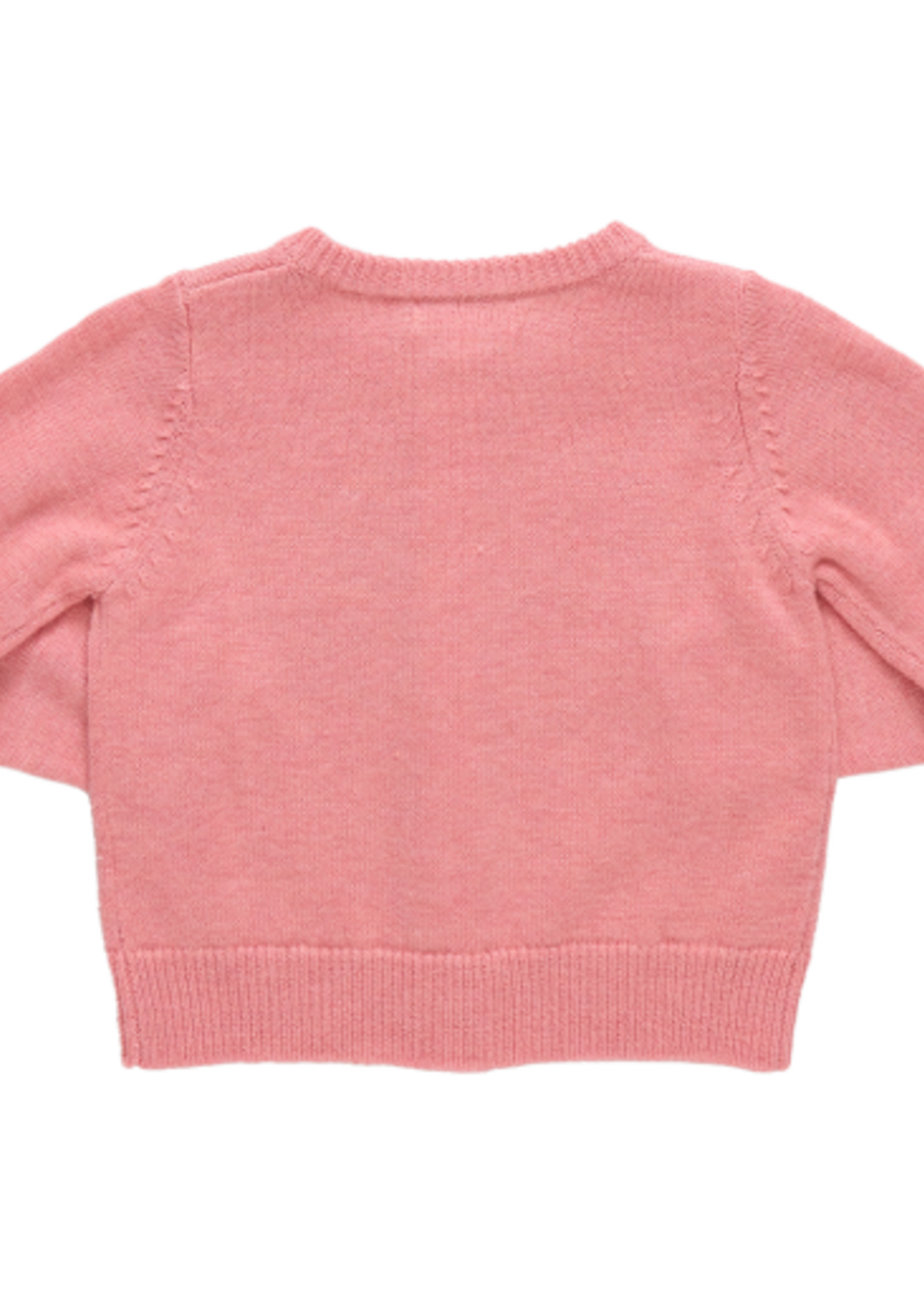 Pink Chicken girls maude sweater - santa