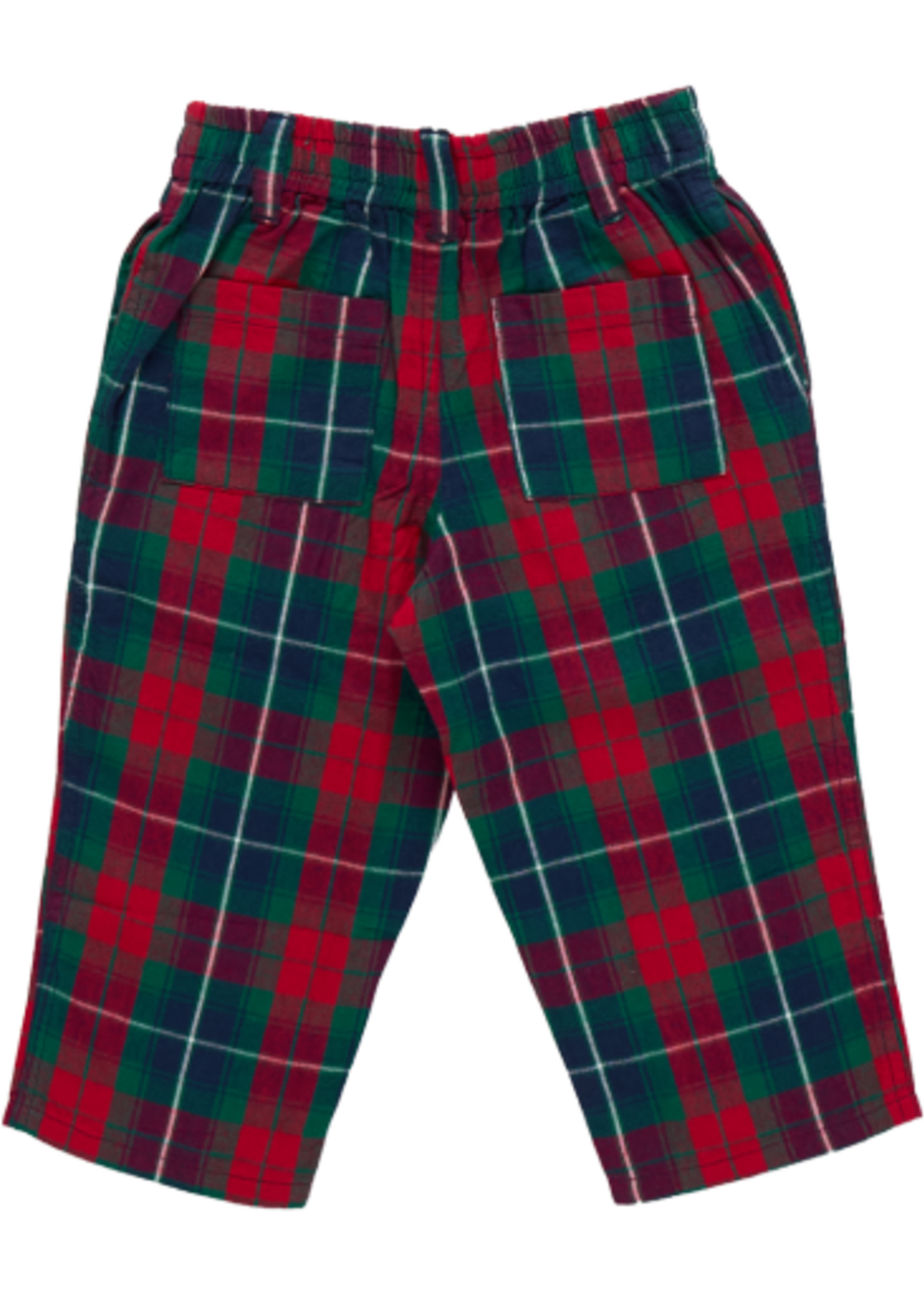 Pink Chicken boys jackson pant - red tartan