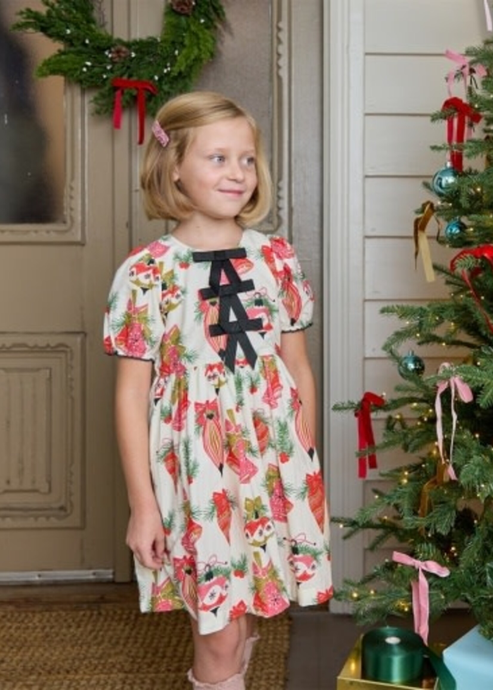Pink Chicken girls hermione dress - holly bells