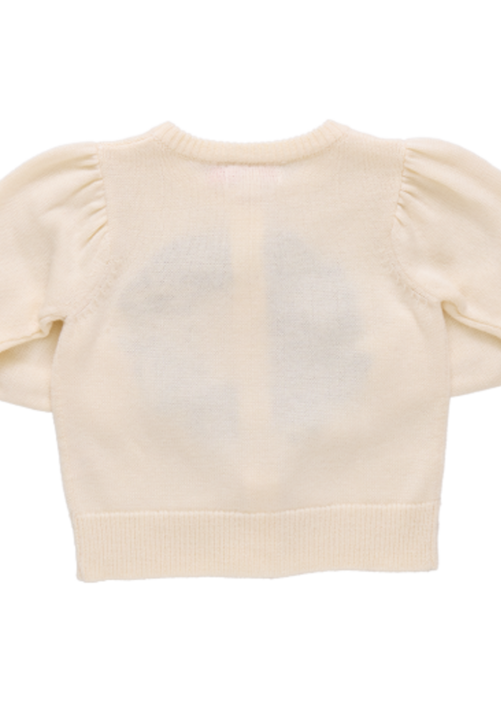 Pink Chicken girls constance sweater - holiday wreath