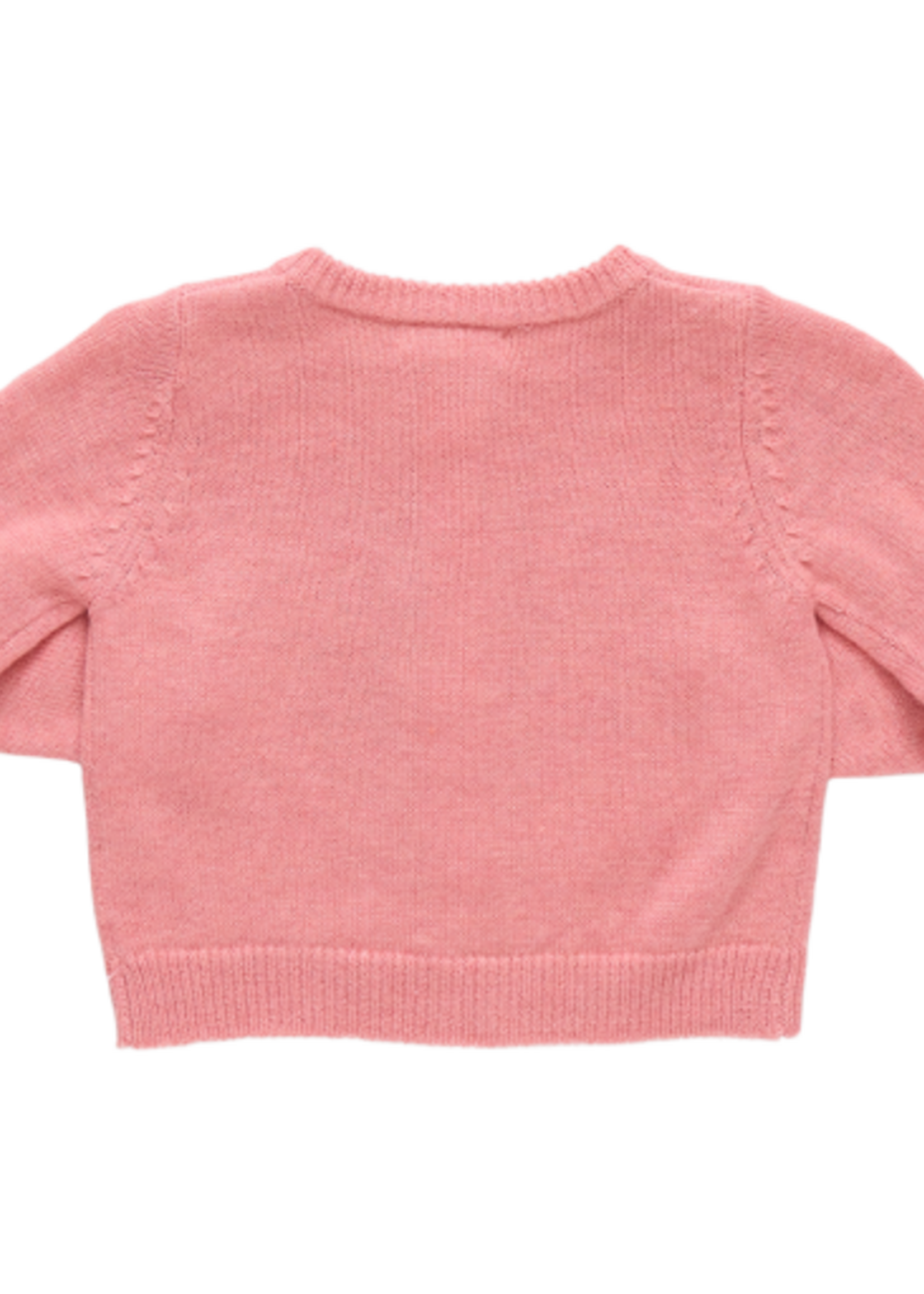 Pink Chicken baby girls maude sweater - santa