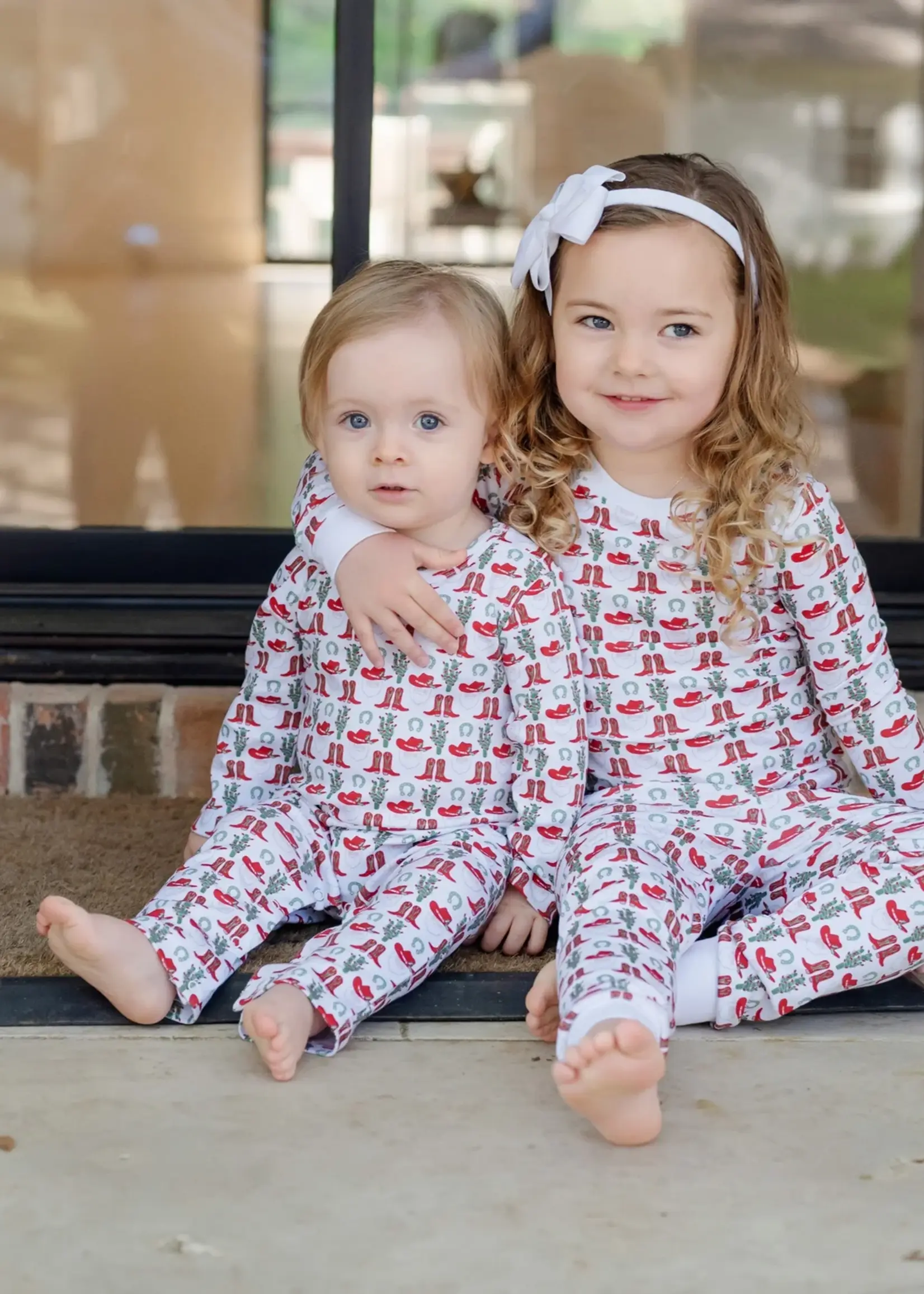 Lila + Hayes Thompson Boys' Romper