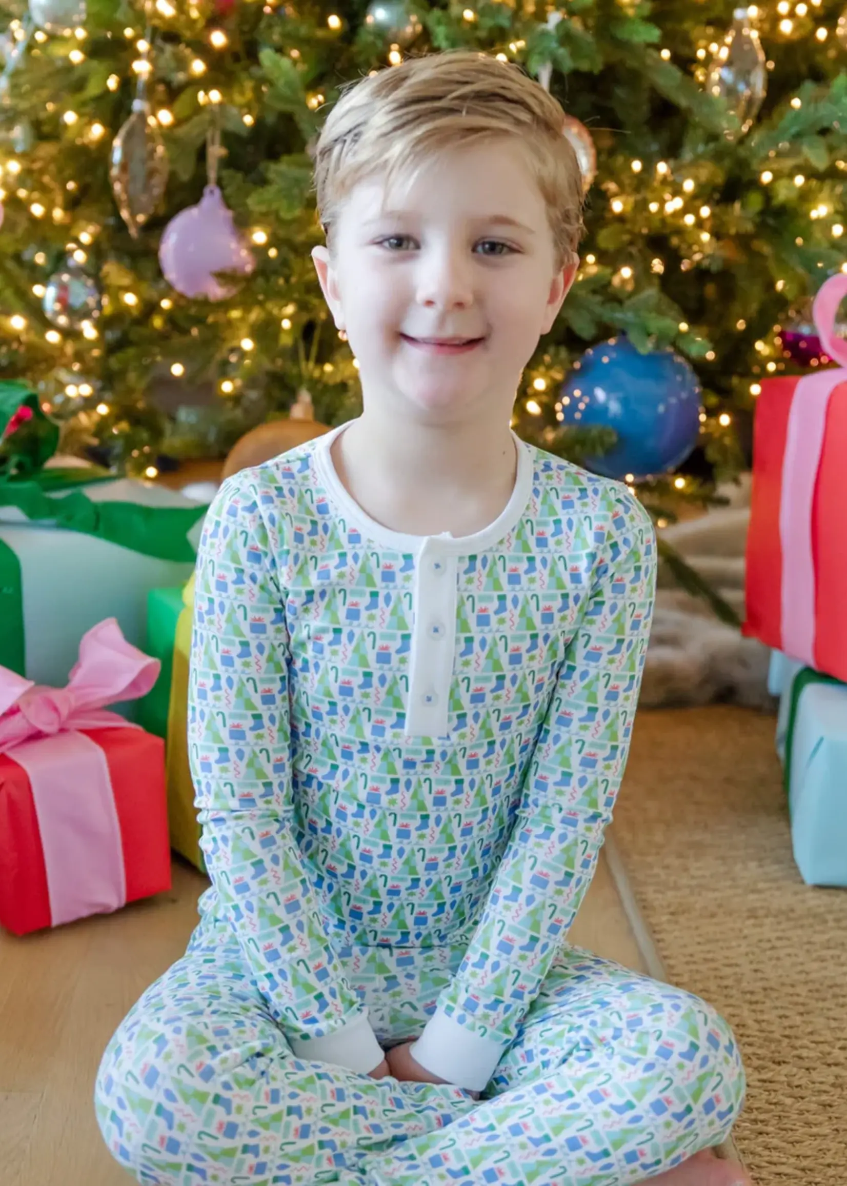 Lila + Hayes Jack Boys' Pajama Pant Set