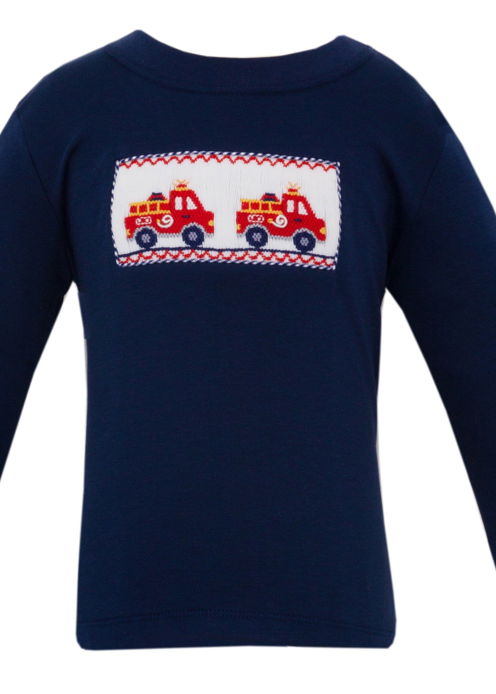 Anavini Firetrucks Boy Shirt L/S