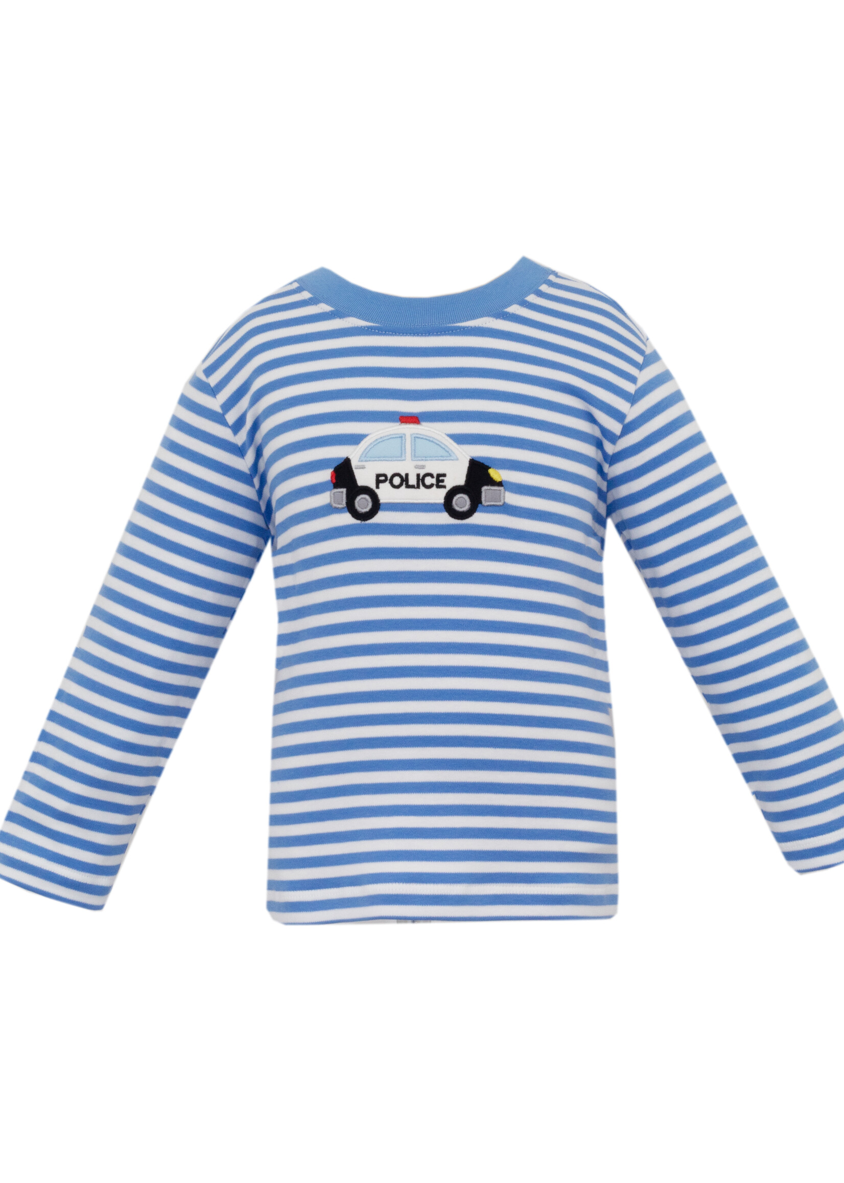 Claire and Charlie Police Car Boy T-Shirt