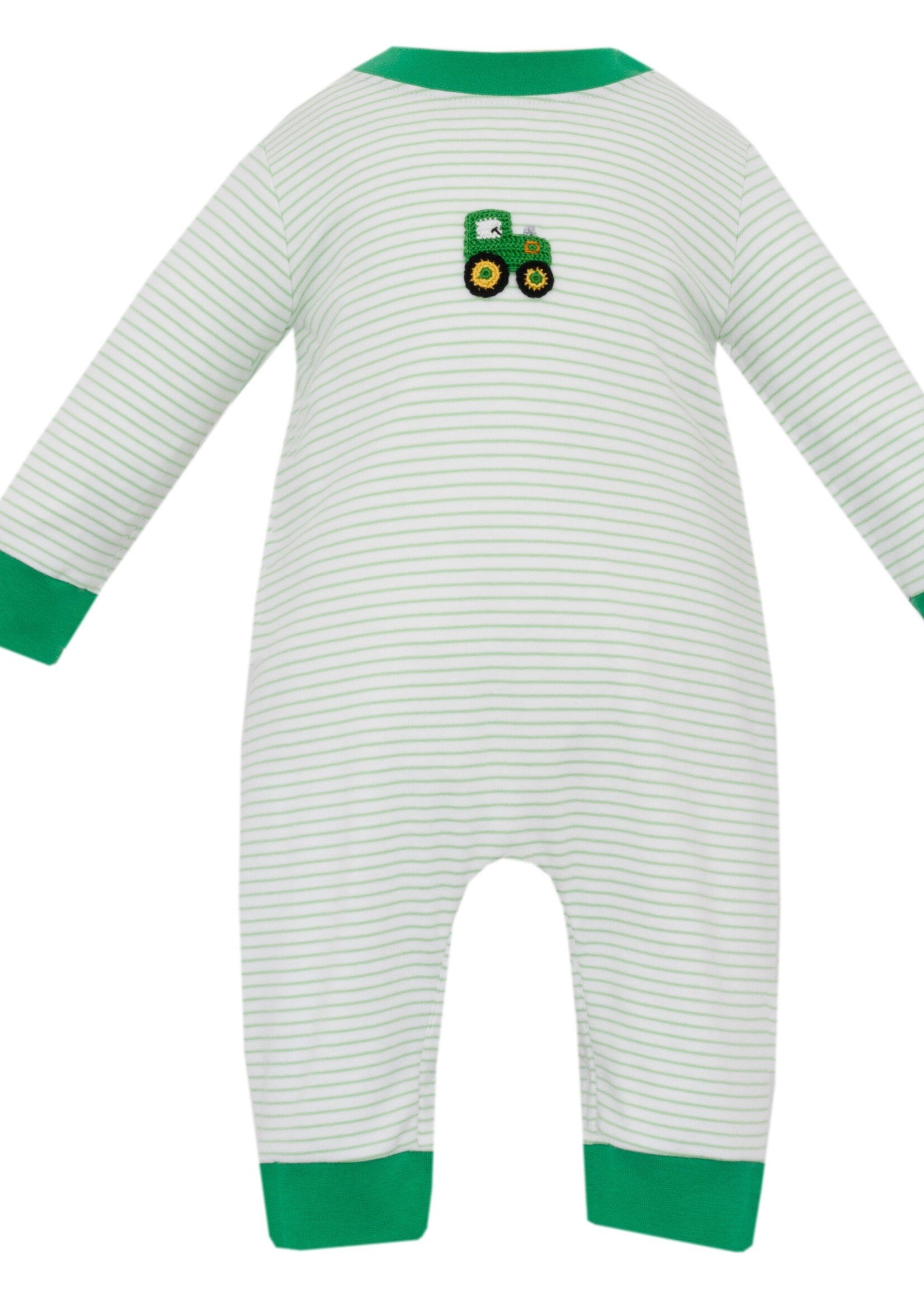 Petit Bebe Tractor Boy Long Romper