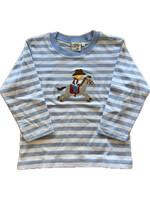Luigi Kids Boys L/S Stripe Cowboy Riding Horse