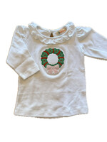Luigi Kids Girls L/S X-mas Wreath T-Shirt