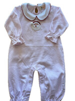 Luigi Kids Crochet Santa Head Romper