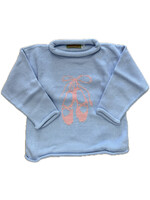 Luigi Kids Roll Neck Ballet Slippers