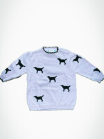 Luigi Kids Scallop Neck Sweater Lab