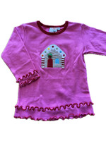 Luigi Kids Girls L/S Gingerbread House T-Shirt