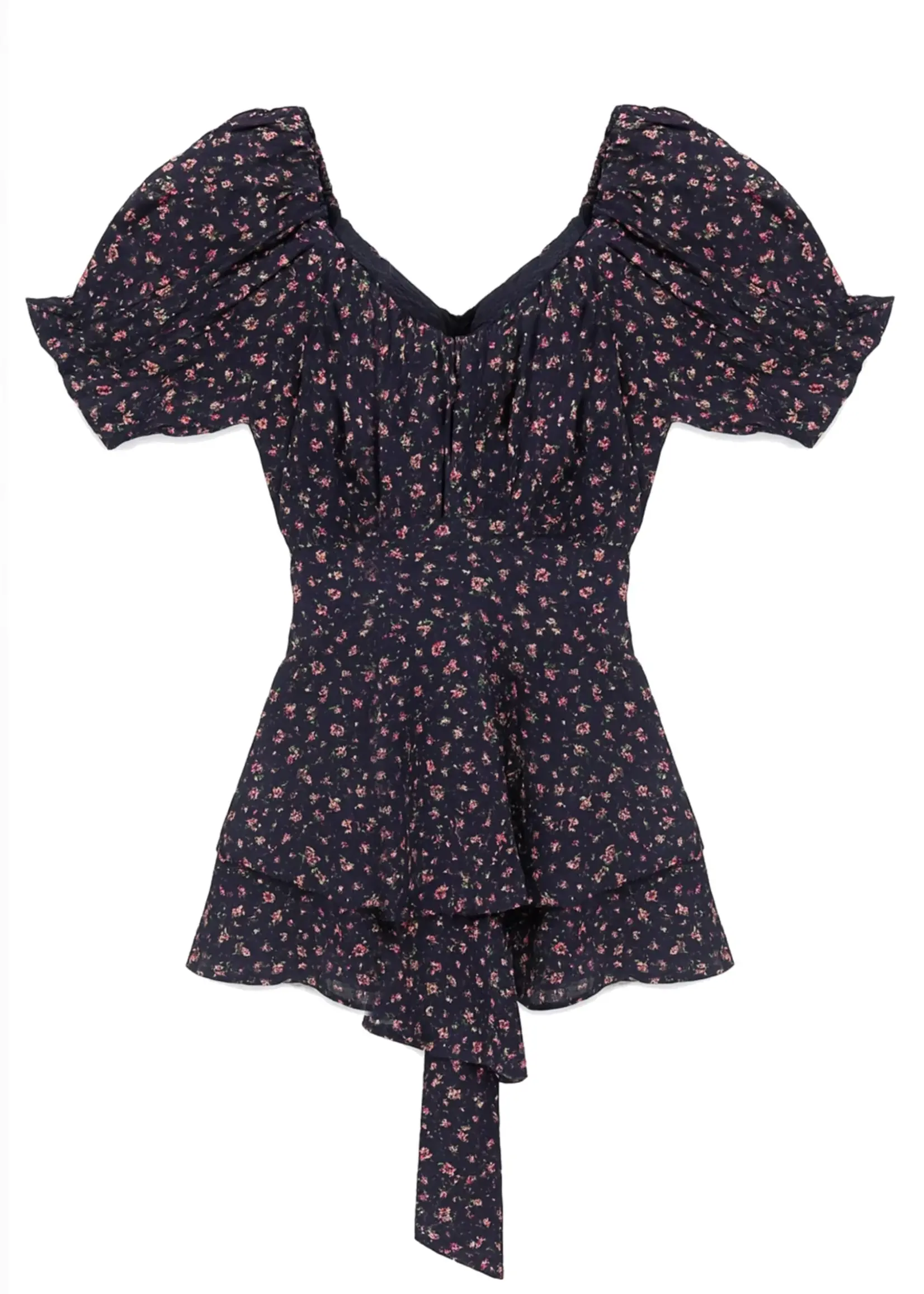 Katie J NYC DELILAH PRINTED DRESS