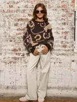 Katie J NYC Wild West Sweater