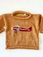 Luigi Kids Roll Neck Stearman Plane