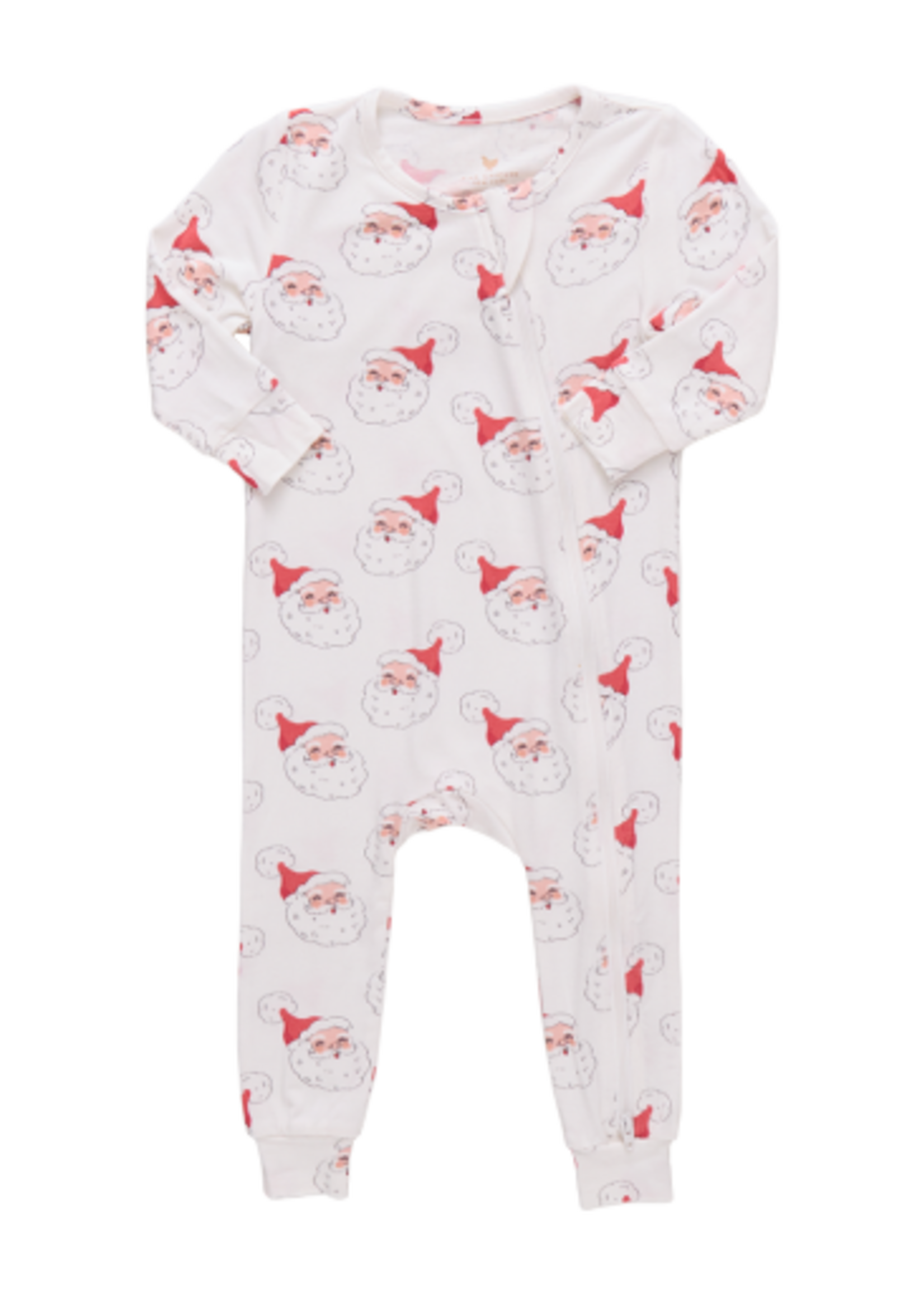 Pink Chicken baby bamboo romper