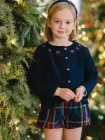 Sal & Pimenta Collar Bows Cardigan