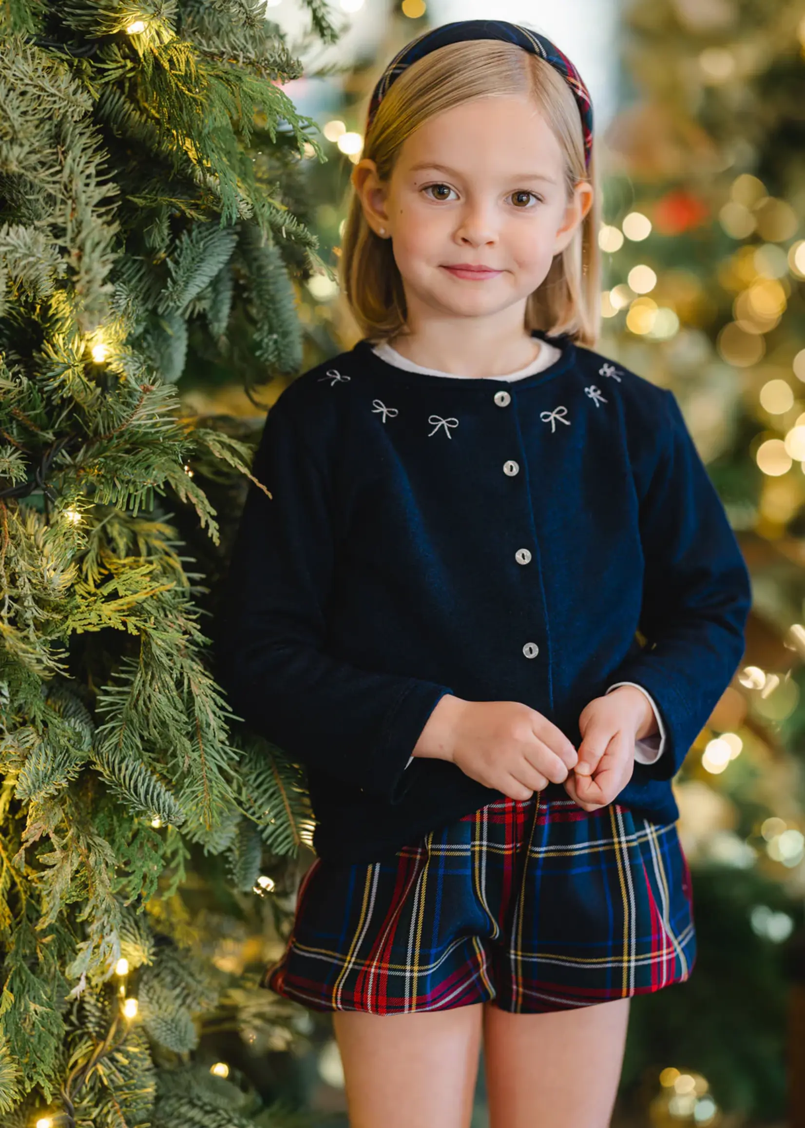 Sal & Pimenta Collar Bows Cardigan