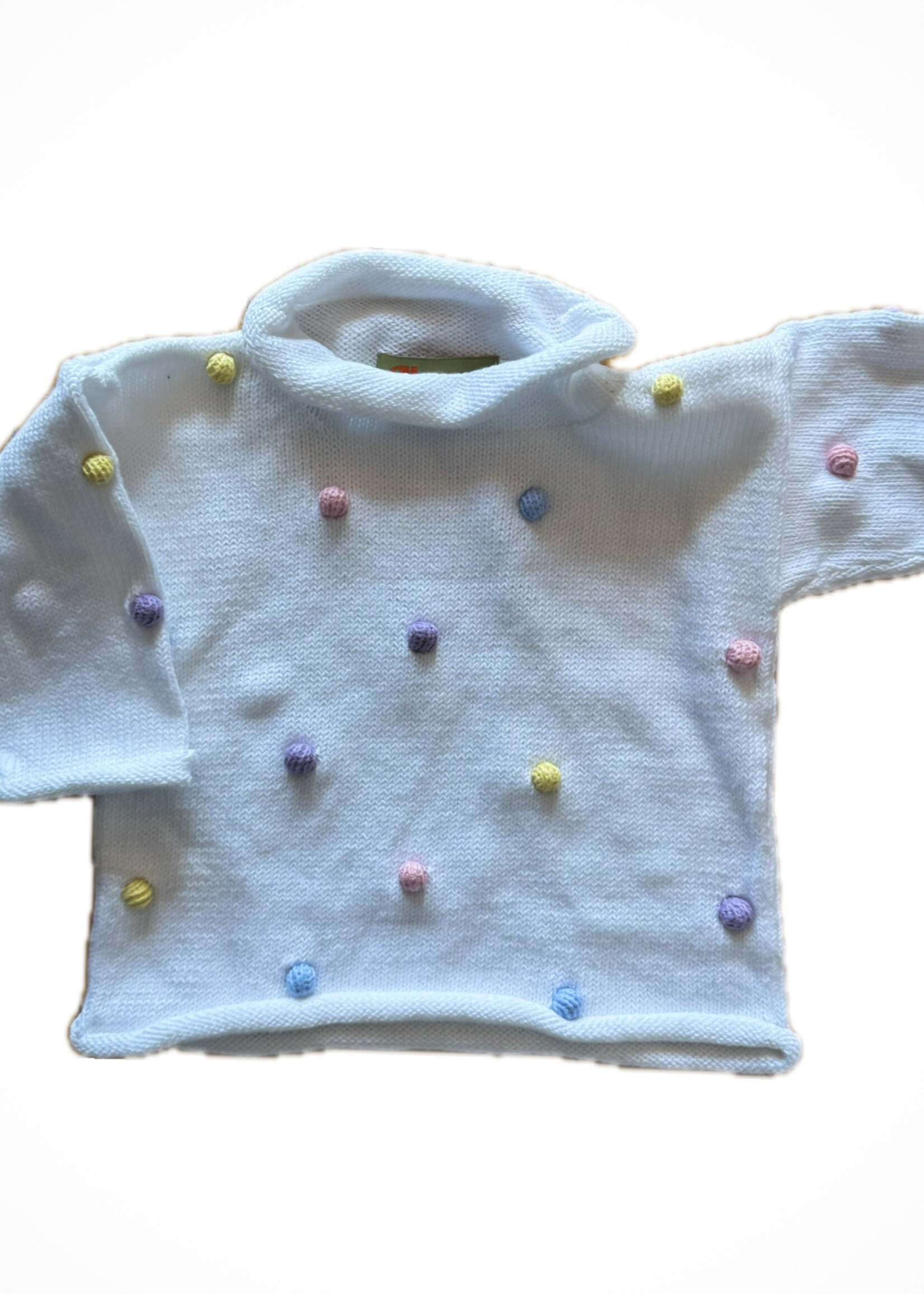 Luigi Kids Roll Neck Pom Poms ALL OVER