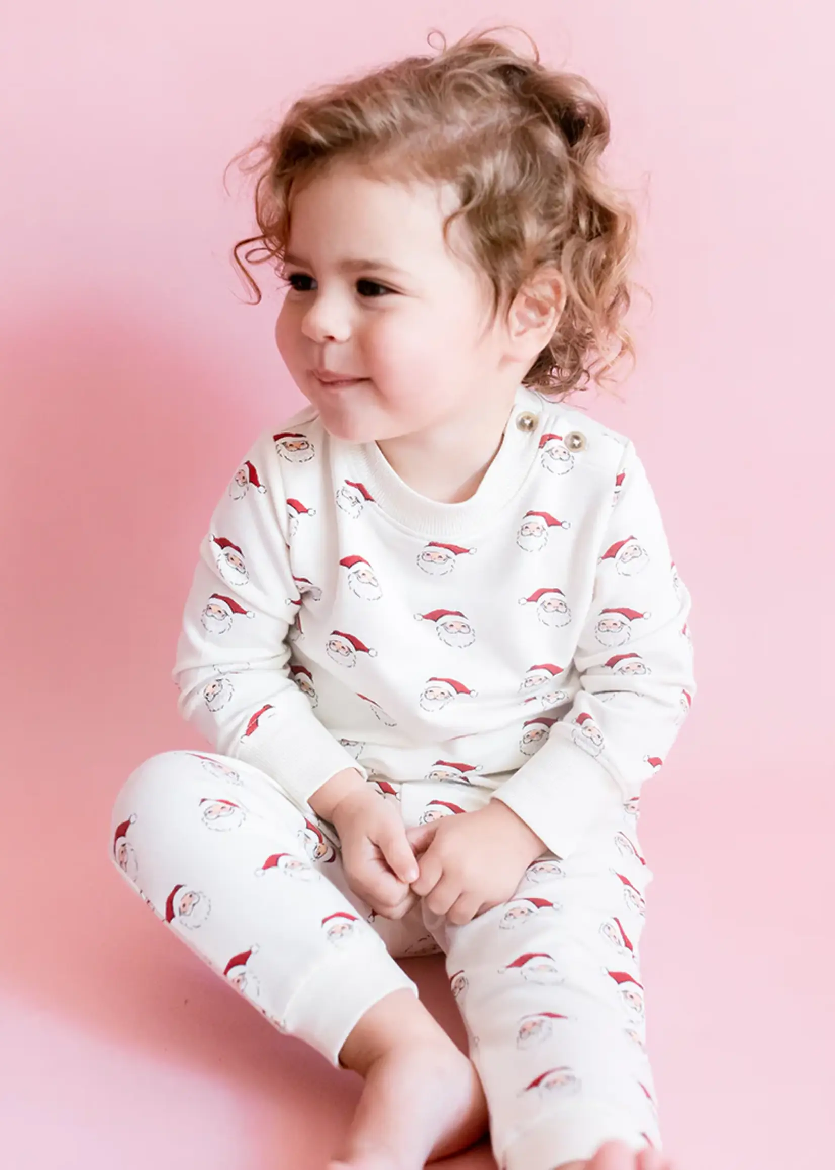 Pink Chicken baby jax jogger set