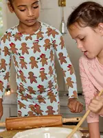 Pink Chicken kids bamboo pj set