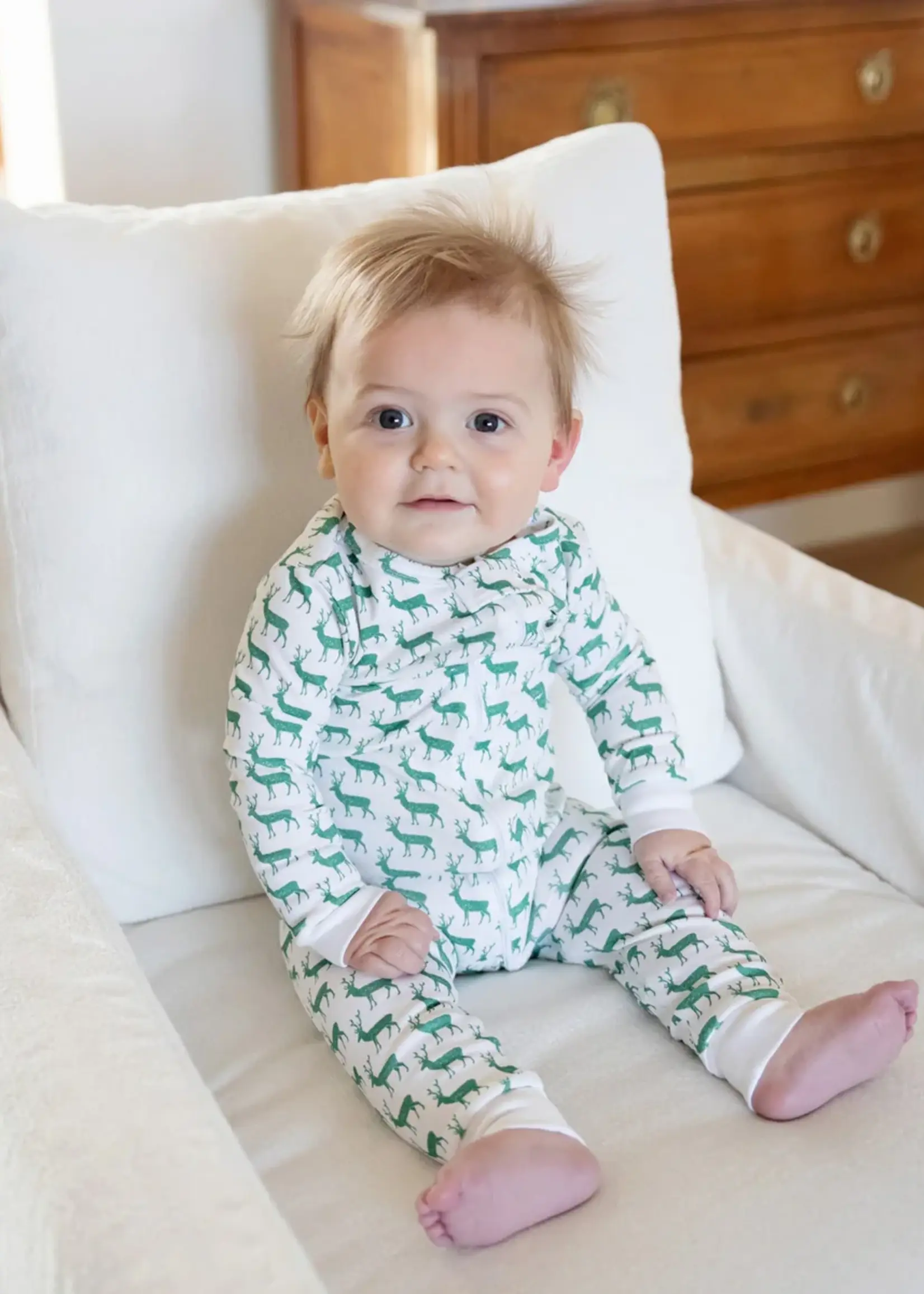 Lila + Hayes Parker Zipper Pajama