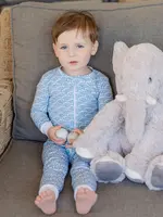 Lila + Hayes Parker Zipper Pajama