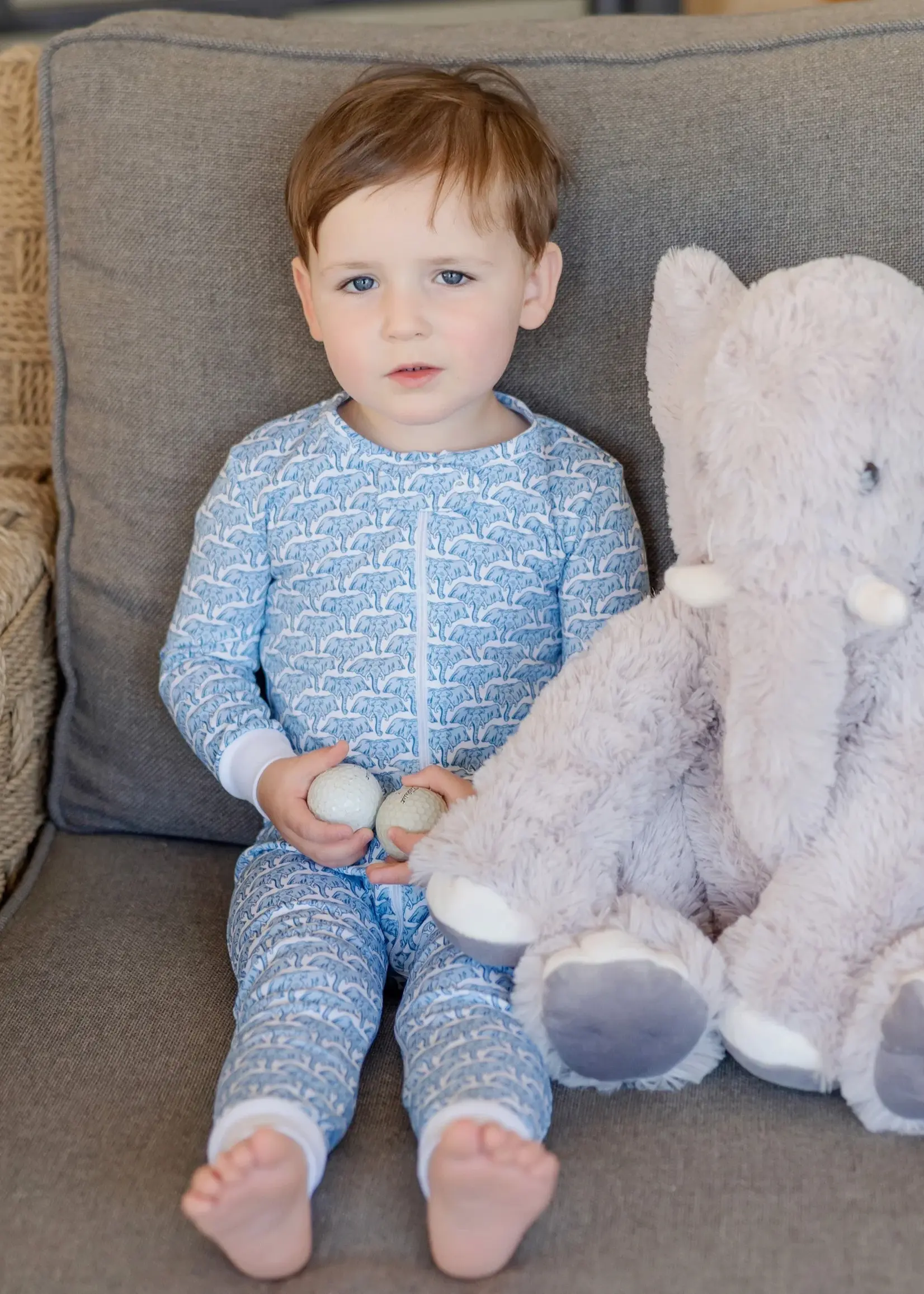 Lila + Hayes Parker Zipper Pajama